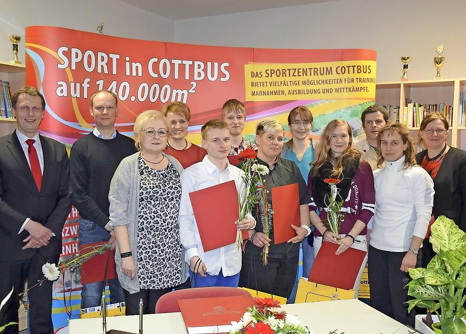 Viel Lob für Cottbuser Sportjugend